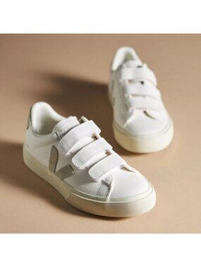 Veja Recife Leather Sneakers w/ Velcro - 5US / 36EU, but runs big!